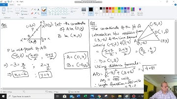 Class10 Section & Mid point formula Ex 13B