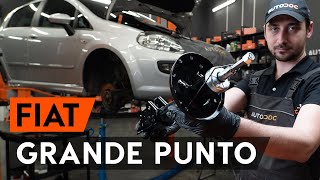 Hvordan bytte Håndbrekksko ABARTH Grande Punto (199_) - online gratis video