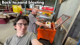 Vevor Sent us a 25gallon Sand Blaster, so I gave it as a gift!