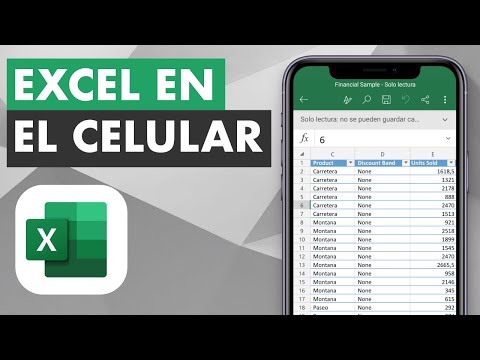 Vídeo: Com edito un full de càlcul Excel al meu iPhone?