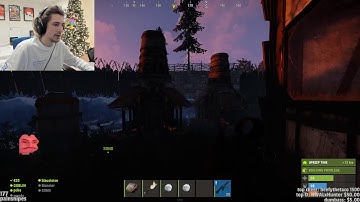 GreekGodX His Reaction After XQC Fails To Raid Someone In Rust