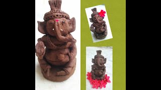 #ganeshidolmaking #clayganesh    Ganesh idol making process at home// Eco friendly ganesh //ganapthi