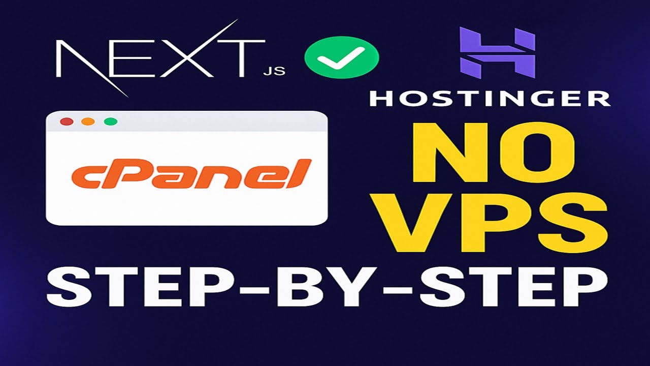 Deploy Next.js Project on Hostinger or cPanel - YouTube