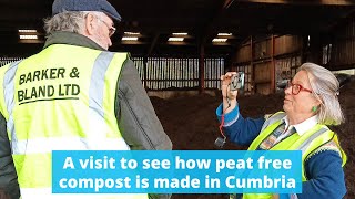 A visit to see how peat free compost is made in Cumbria