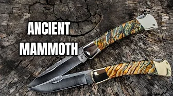 I Transformed These Knives with Ancient Mammoth Tooth!