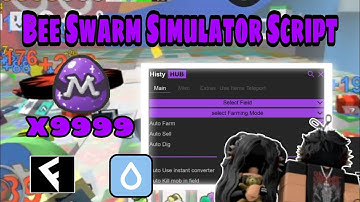 *OP* Bee Swarm Simulator SCRIPT! | Hydrogen, Fluxus 💙