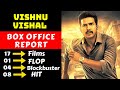Ratsasan Actor Vishnu Vishal Hit And Flop All Movies List With Box Office Collection Analysis