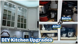 Dream Kitchen Transformation 2023 DIY Kitchen Makeover on a budget Easy Kitchen Upgrades