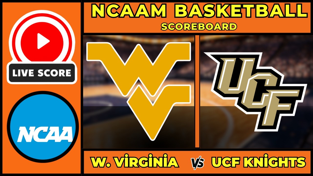 🔴 LIVE: West Virginia vs UCF Knights | NCAA Men's Basketball Scoreboard | Feb 14 | Big 12