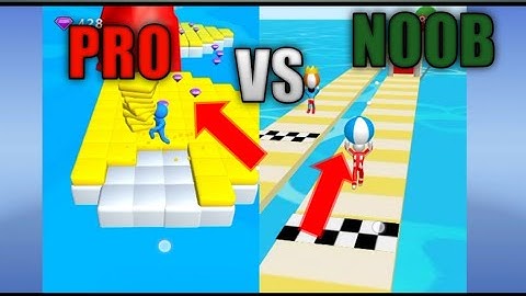 stacry run vs stair run ll Pro vs nobo ll max level ll walkthrough Android iOS game play