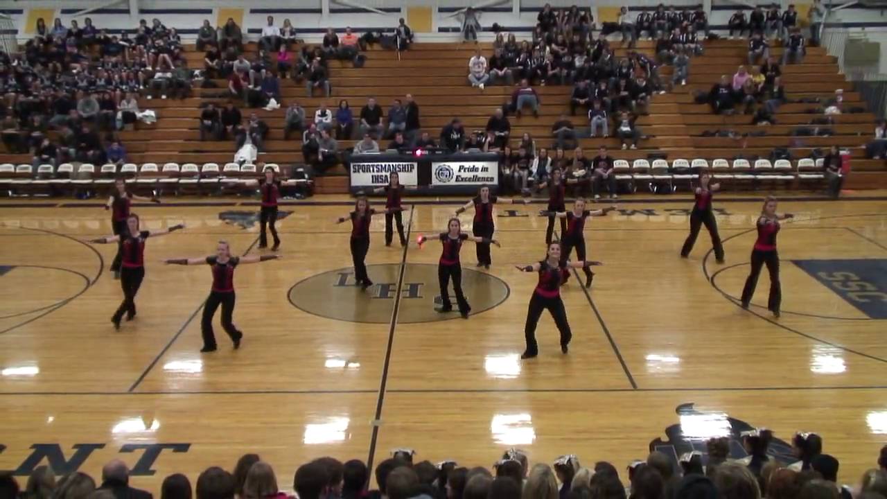 Lemont High School Varsity Basketball Poms YouTube