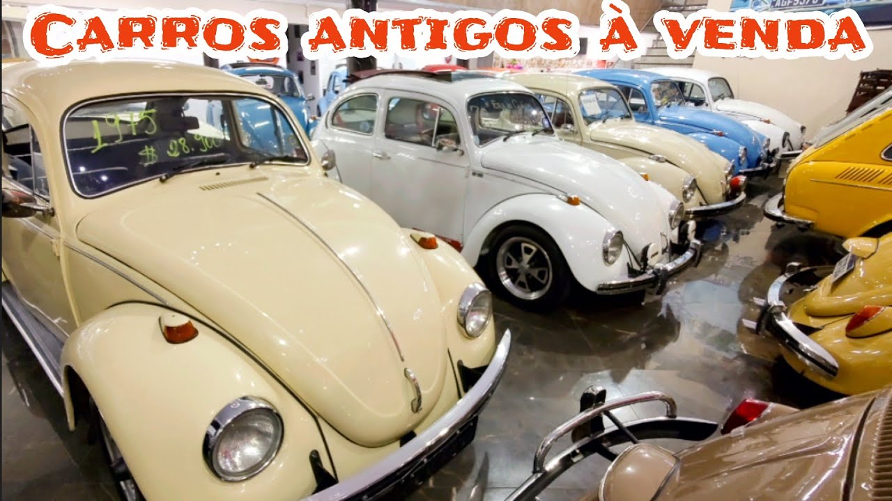 OLHA SÓ TODOS À VENDA FUSCAS E OUTROS CARROS ANTIGOS GARAGEM DO BABA 