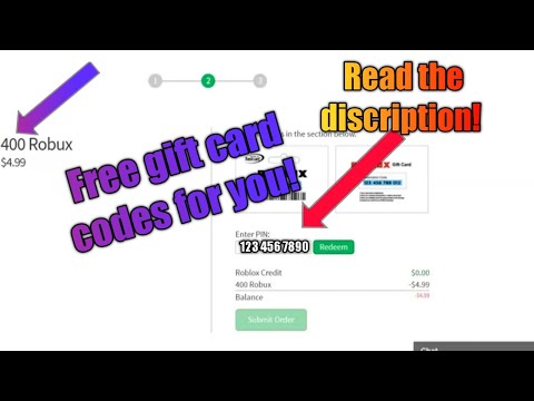 I Give You Guys Free Robux Gift Card Codes On This Video Read The Discription Youtube - robux card codes live