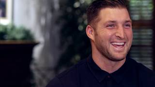 Tim Tebow Learning About CoreLife Eatery