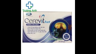 Cerevit Fort - Hỗ trợ tăng cường tuần hoàn não