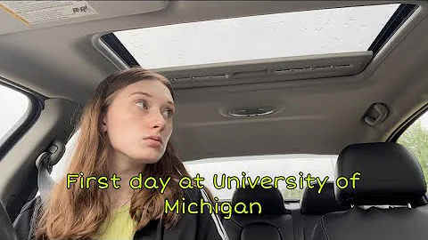 My first day at The University of Michigan | Trans...