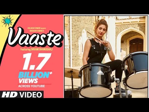 Vaaste Song: Dhvani Bhanushali, Tanishk Bagchi | Nikhil D'Souza | Bhushan Kumar | Radhika R, Vinay S