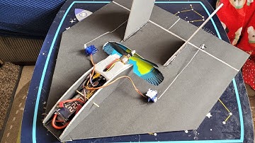 1 Hour Build Challange! RC Delta foamboard flyer, uses only 1 sheet of foam.