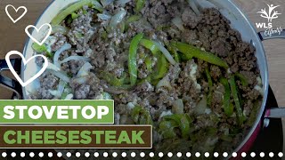 Stove top cheesesteak bariatric friendly recipe