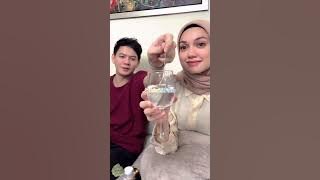 Puteri Sarah & Andi Kongsi Peluk Patung Teddy Bear