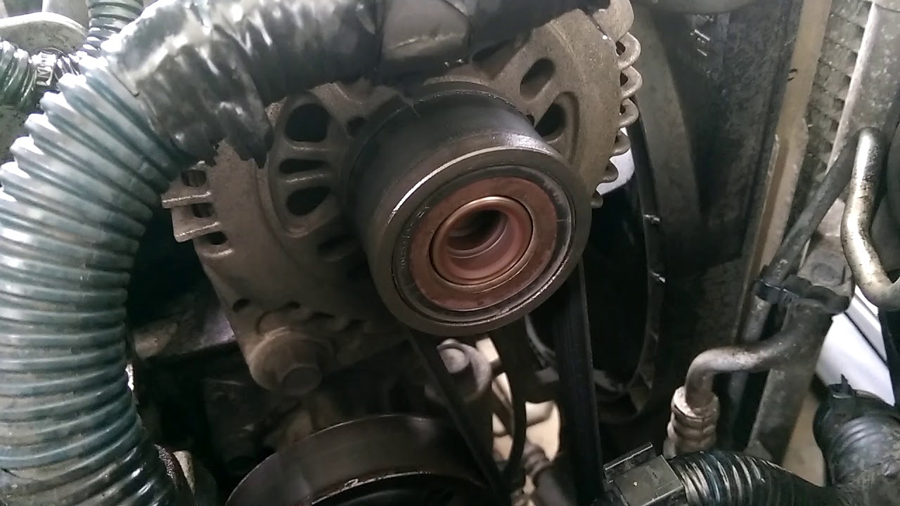 Nissan QR20 Overrunning Alternator Pulley YouTube