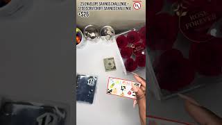25 Envelope Savings Challenge + $100 Scratchoff Savings Challenge #shorts