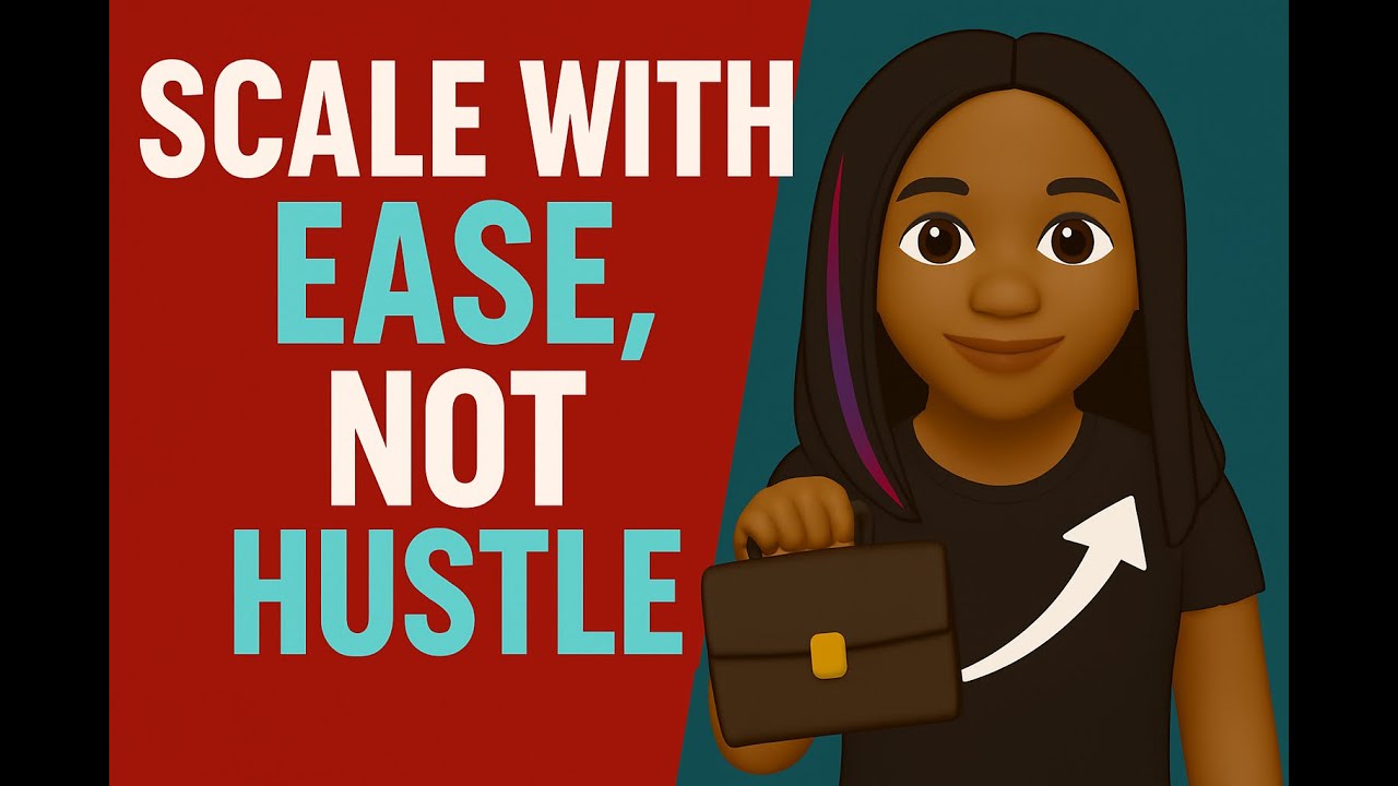 Scaling Your Business Without the Hustle: My No-Burnout Blueprint.