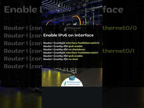 3 IPv6 Commands
