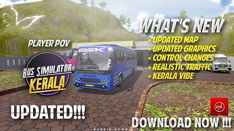 𝗡𝗘𝗪 𝗞𝗘𝗥𝗔𝗟𝗔 𝗕𝗨𝗦 𝗚𝗔𝗠𝗘 𝗨𝗣𝗗𝗔𝗧𝗘𝗗 | 𝗡𝗢𝗧 𝗔 𝗥𝗘𝗩𝗜𝗘𝗪 | 𝗕𝗨𝗦 𝗦𝗜𝗠𝗨𝗟𝗔𝗧𝗢𝗥 𝗞𝗘𝗥𝗔𝗟𝗔 | 𝗣𝗟𝗔𝗬𝗘𝗥 𝗣𝗢𝗩 | 𝗕𝗨𝗦𝗦𝗜𝗗𝗡𝗘𝗪𝗦𝗟𝗜𝗩𝗘