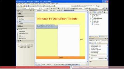 Introduction to ASP.NET Menu and Sitemap.wmv