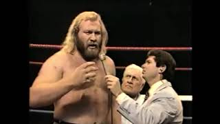 Big John Studd MSG promo - aired 1/29/1983
