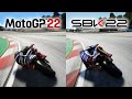 Motogp 22 vs sbk 22  direct comparison