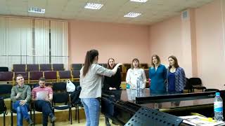 Jam Sound Choir - Ave verum [alto] (rehearsal, part 2)