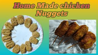 Home made chicken nuggets /بازار سے اچھے نگٹس گھر بنائیں/by Ayesha Ahsan official