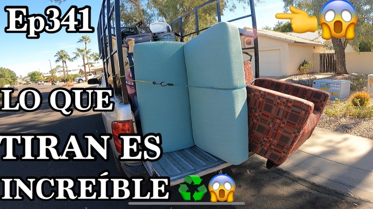 LO QUE TIRAN EN USA 😱🛑Sillones Y CHACHARÁS