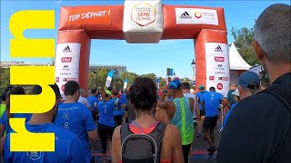 Paris Half Marathon Inside The Race For Treadmill | From The Starting Arch at Kilometer 11