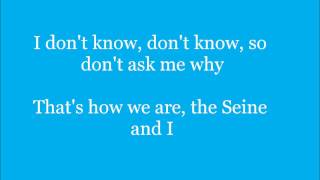 The Seine - A monster in Paris Lyrics (In English)(Before commenting it is sang 