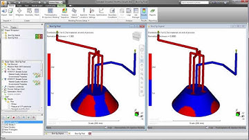 Bi-injection molding simulation