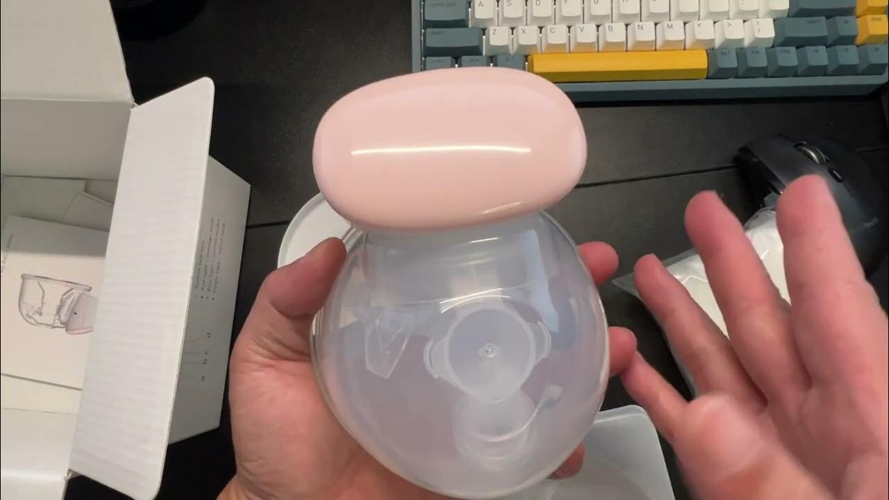 Unboxing IKARE Wearable Breast Pump Hands Free YouTube