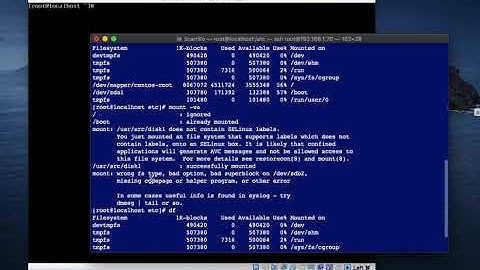 Montaje de particiones desde el arranque - RedHat / Rocky Linux / Alma Linux / Oracle Linux / CentOS