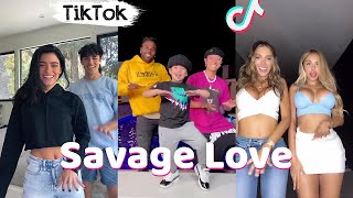 Savage Love (Jawsh 685 \& Jason Derulo) - TikTok Dance Challenge Compilation