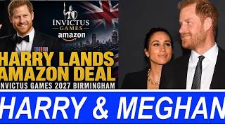 BREAKING:Amazon Backing Invictus Games - InStyle Magazine Rehash Old Harry & Meghan Story