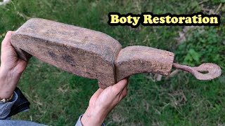 4th Generation Old Damaged Wooden Coconut Scraper - Restoration Antique Stuff by Boty Restoration 41,525 views 1 year ago 12 minutes, 18 seconds