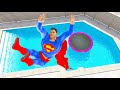 GTA 5 Ragdolls SUPERMAN Jumps/Fails (Physics &amp; Funny Moments) #31