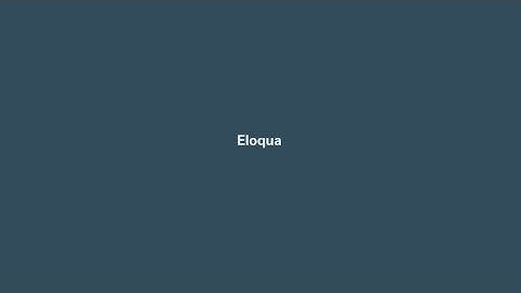 Eloqua