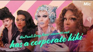 Rupaul S Drag Race Season 10 Cast Has A Corporate Kiki Youtube