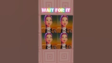 Kpop demon hunters😍 pixel art Minecraft✨ | Wait For It... #shorts #minecraft