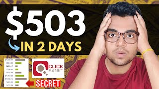 How I Turned $0 To $503 In 2 Days Using FaceBook Ads | ClickBank + Ai Affiliate Marketing 2023