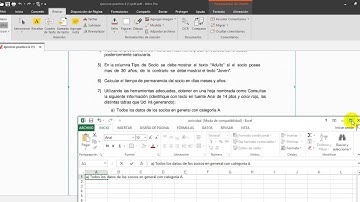 Ejercicio 6, Excel Avanzado