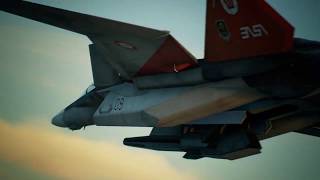 Ace Combat 7: Archange and the Three Strikes - Mihaly vs Trigger Wyvern Duel